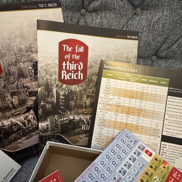 The Fall Of The Third Reich (open, unpunched) Compass Games 1042 - Picture 12 of 14